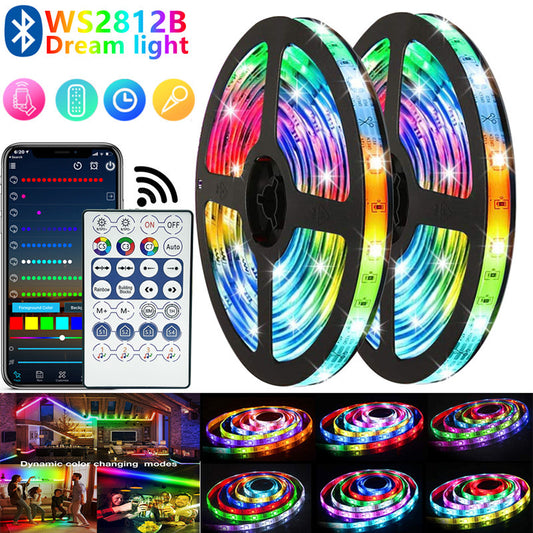 LED Light Strip with Remote Control USB