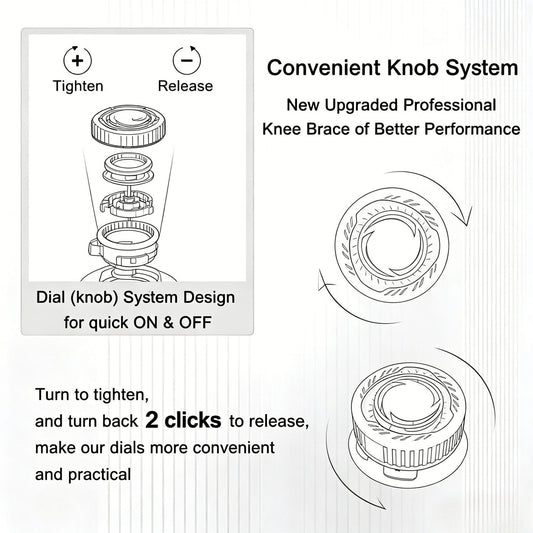 Adjustable Compression Knee Support