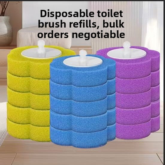 Disposable Toilet Brush Replacement Heads