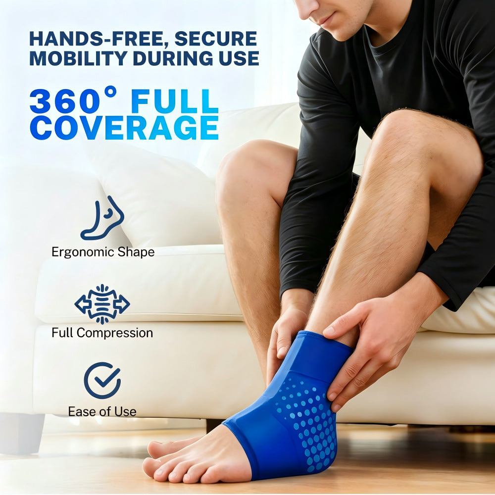 Ankle Compression Brace – Hot & Cold