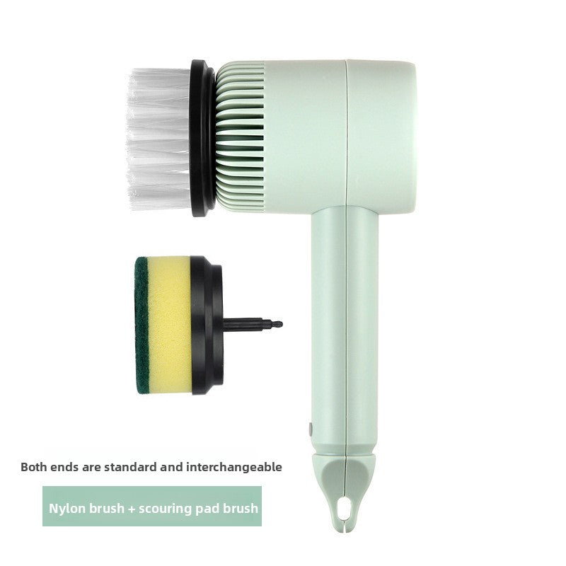 Multifunctional Electric Cleaning Brush Handheld Wireless Rechargeable Bottle Brush