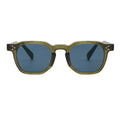  C5 Transparent Grass Green / Blue Lens