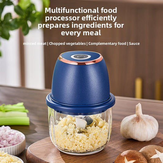 Electric Garlic Crusher and Blender