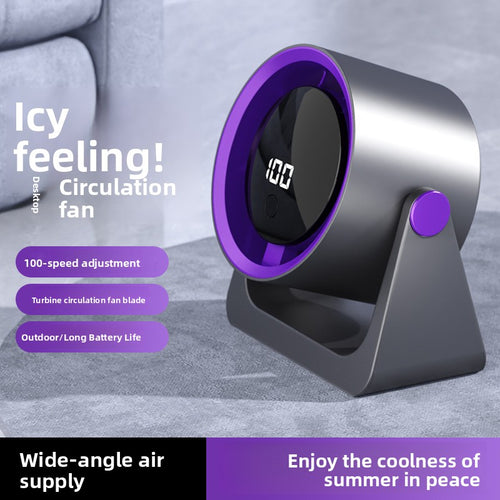 Desktop electric fan