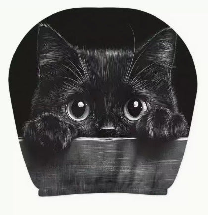 Car headrest cover