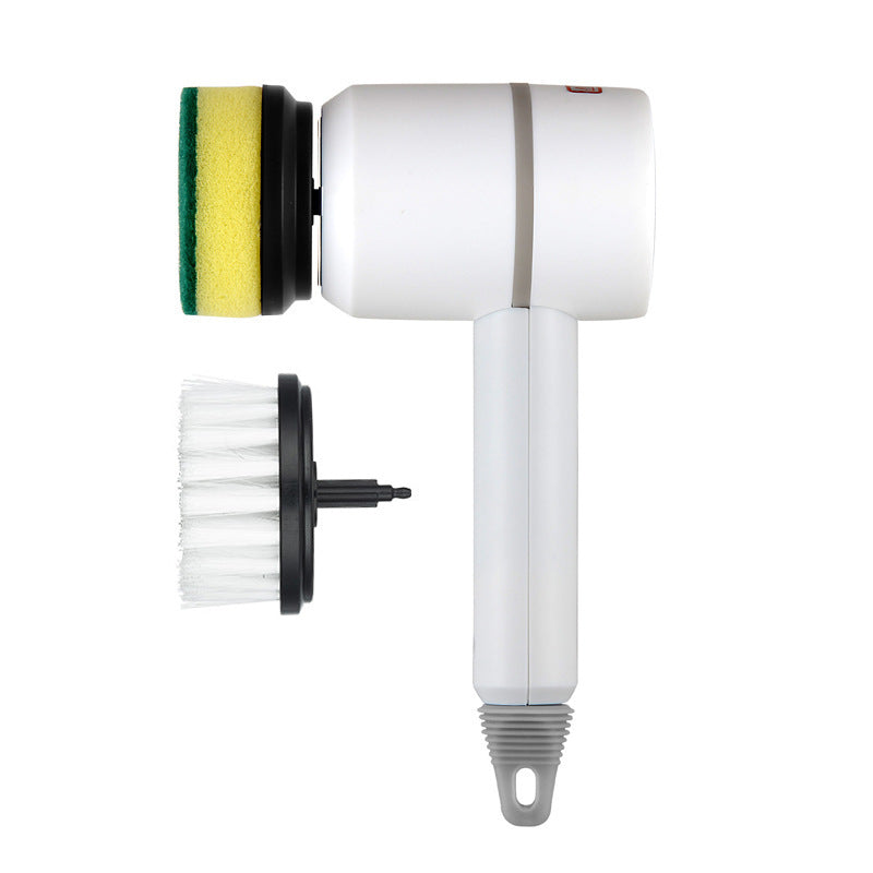 Multifunctional Electric Cleaning Brush Handheld Wireless Rechargeable Bottle Brush