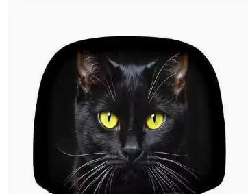 Car headrest cover