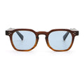  C10 Dark Brown & Yellow  Light Blue Lens
