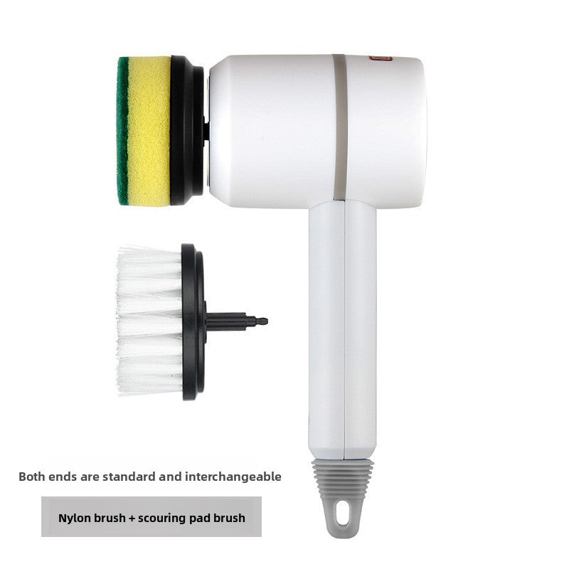 Multifunctional Electric Cleaning Brush Handheld Wireless Rechargeable Bottle Brush
