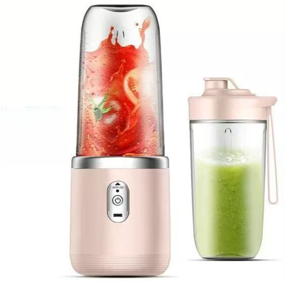 Double-bottle fruit juicer