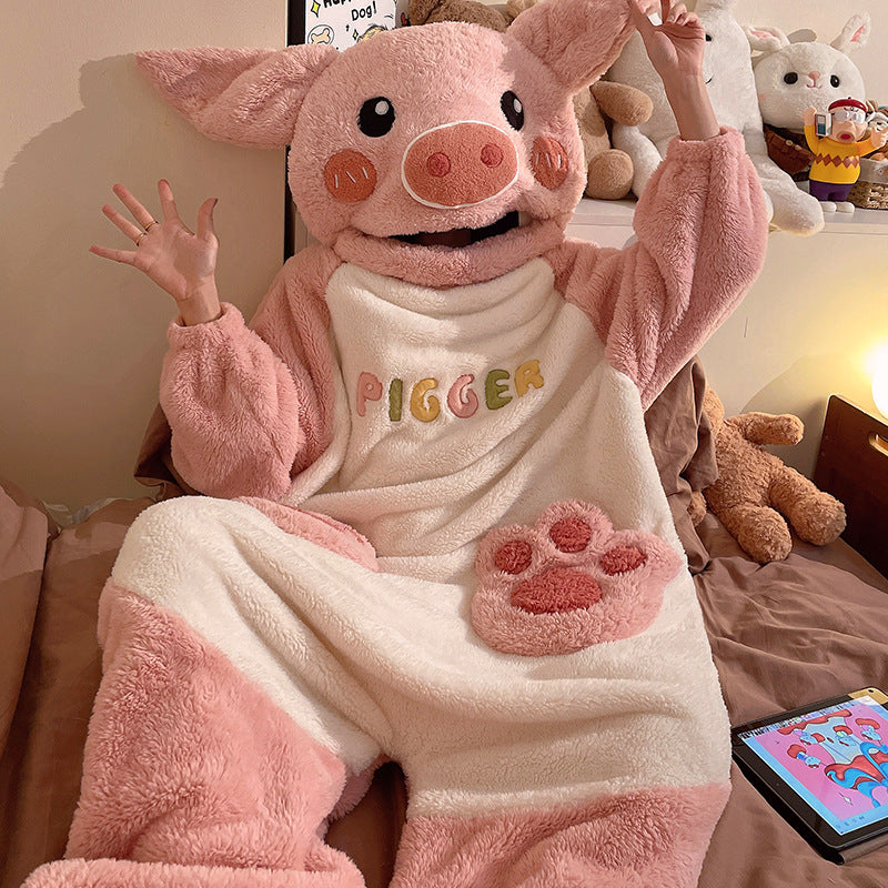 Women's Coral Fleece Pajamas