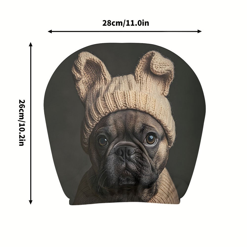 Car headrest cover