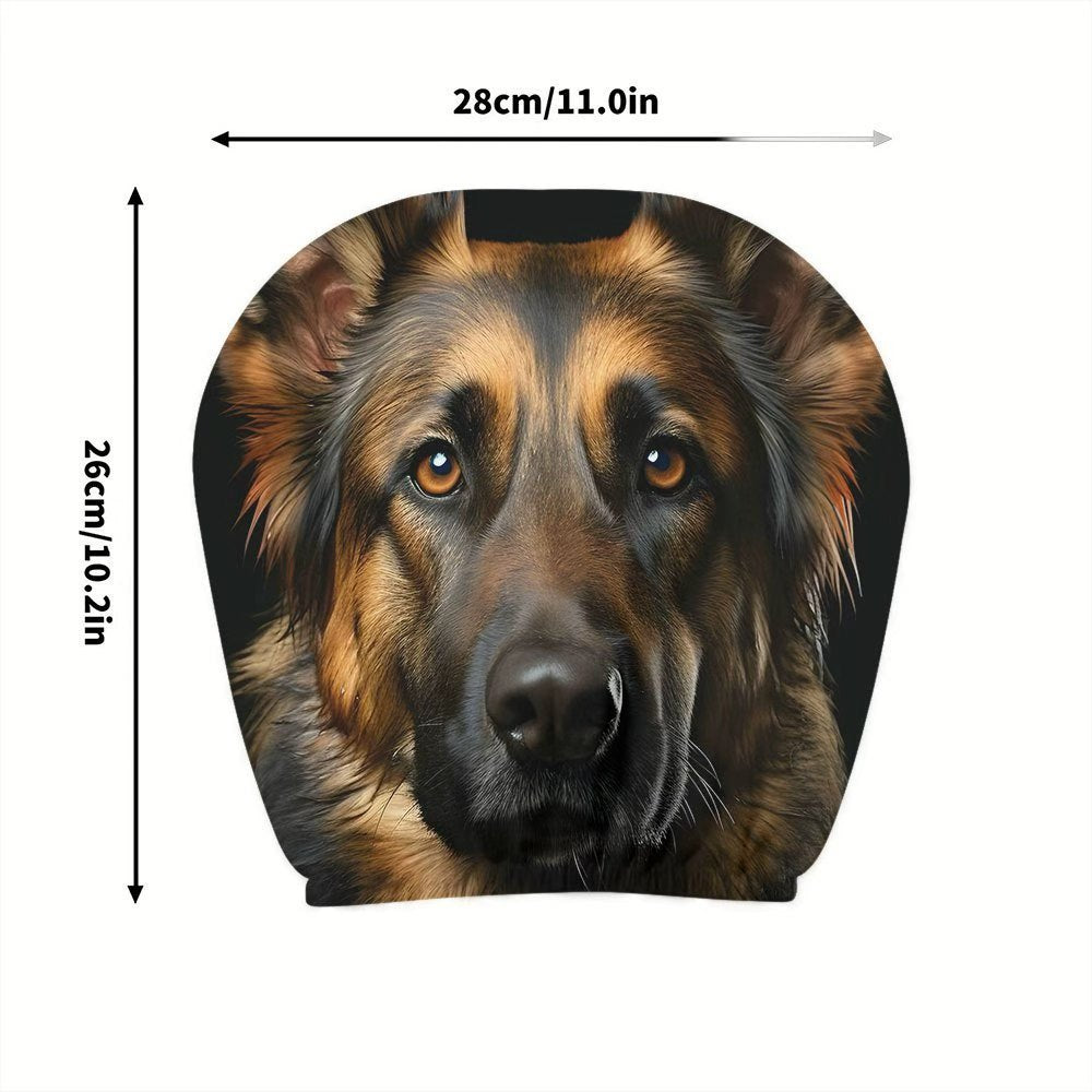 Car headrest cover