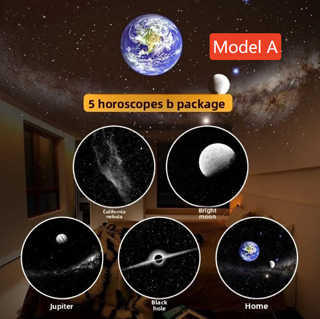 Globe Milky Way Star Night Light