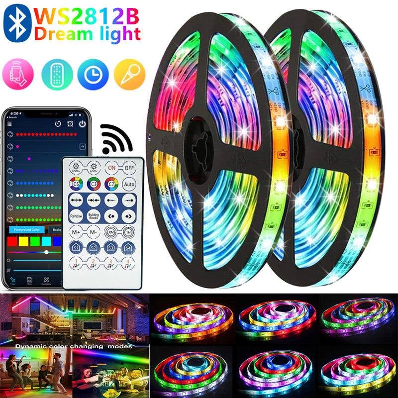 LED Light Strip with Remote Control USB