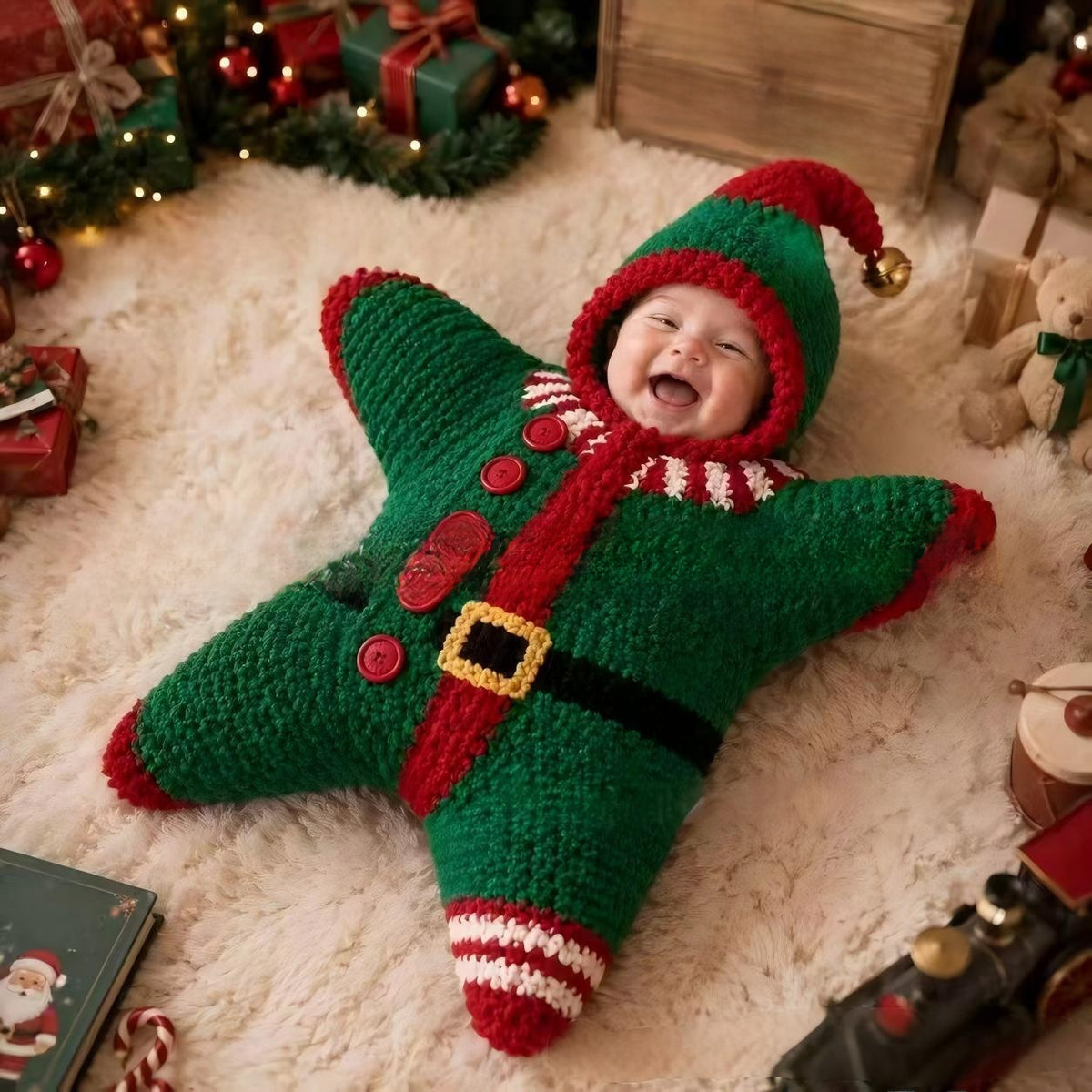 Baby's First Christmas Keepsake Star Outfit