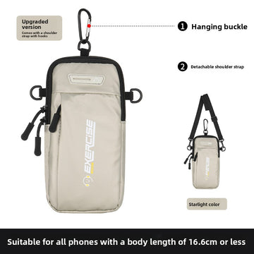 Starry Gray 6.8in Crossbody