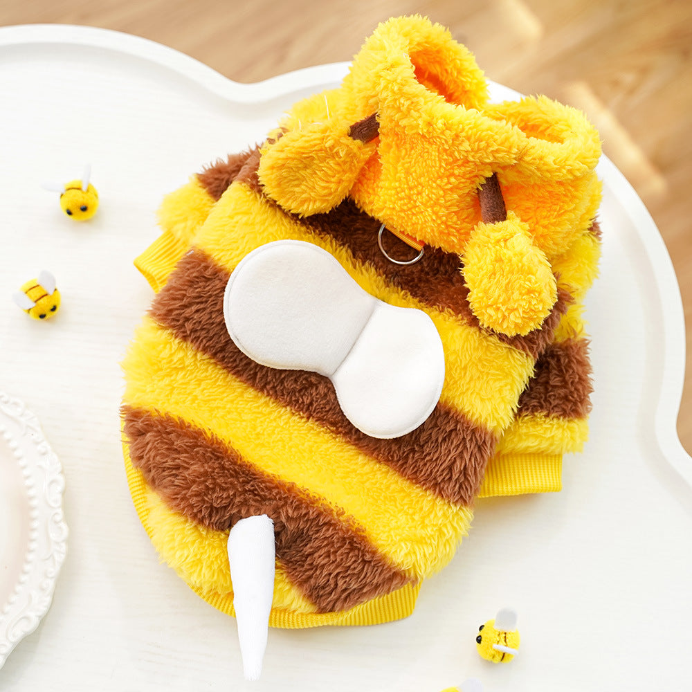 Bee Fleece Dog Costume