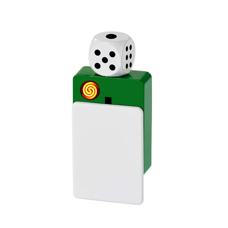 Rotating Dice USB Rechargeable Lighter