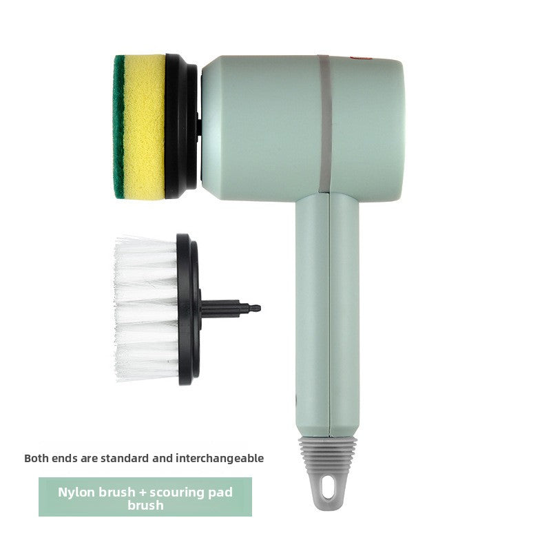 Multifunctional Electric Cleaning Brush Handheld Wireless Rechargeable Bottle Brush