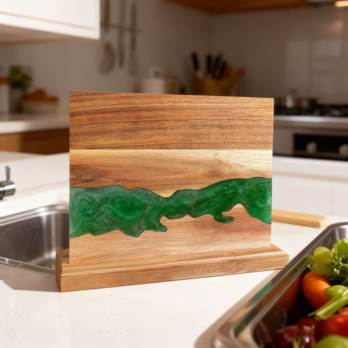 Double-sided magnetic knife holder