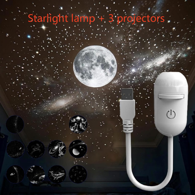 Globe Milky Way Star Night Light