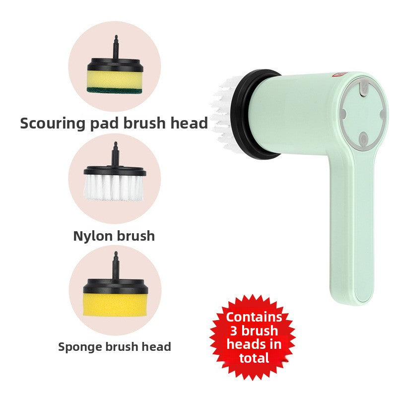Multifunctional Electric Cleaning Brush Handheld Wireless Rechargeable Bottle Brush
