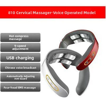 810 Rechargeable Heat Voice White 4-Head