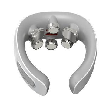 `Rechargeable Massager,Pulse&Heating&Voi