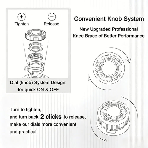 Adjustable Compression Knee Support