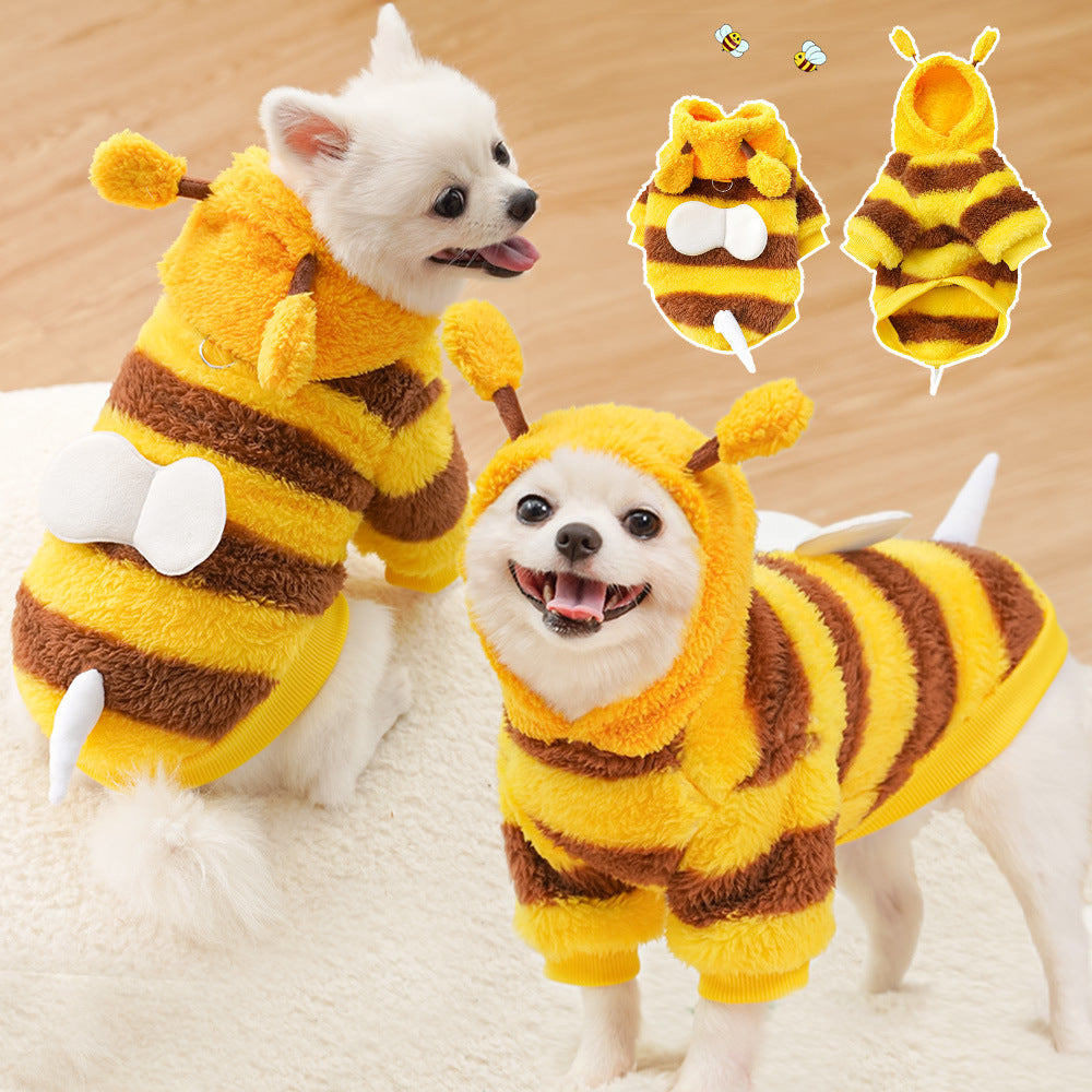 Bee Fleece Dog Costume