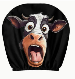 Car headrest cover