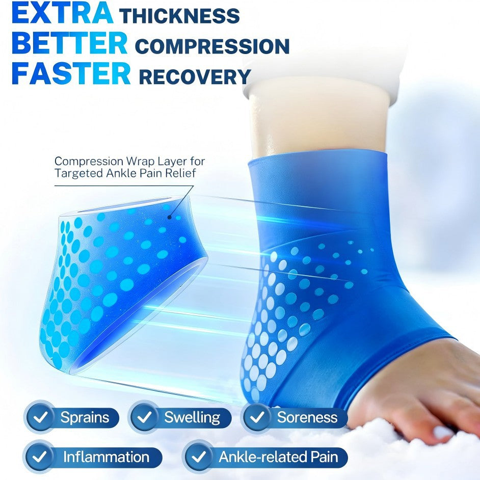 Ankle Compression Brace – Hot & Cold