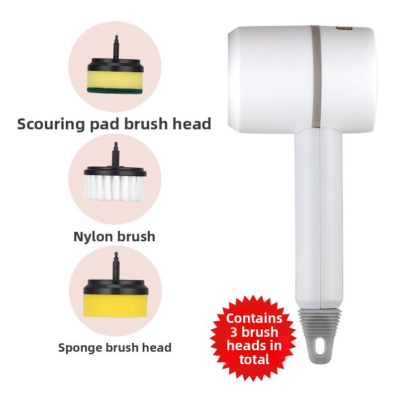 Multifunctional Electric Cleaning Brush Handheld Wireless Rechargeable Bottle Brush