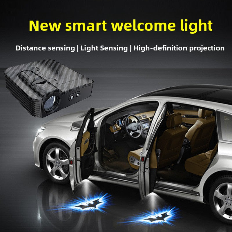 Car Door Projection Welcome Lamp with Infrared Sensor