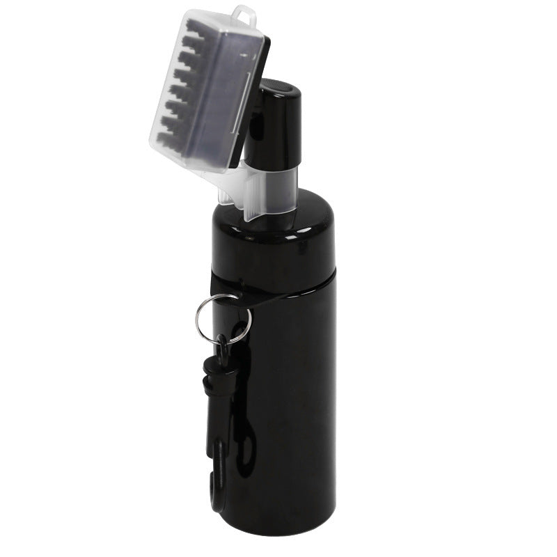Press Type Golf Ball Cleaning Spray Brush