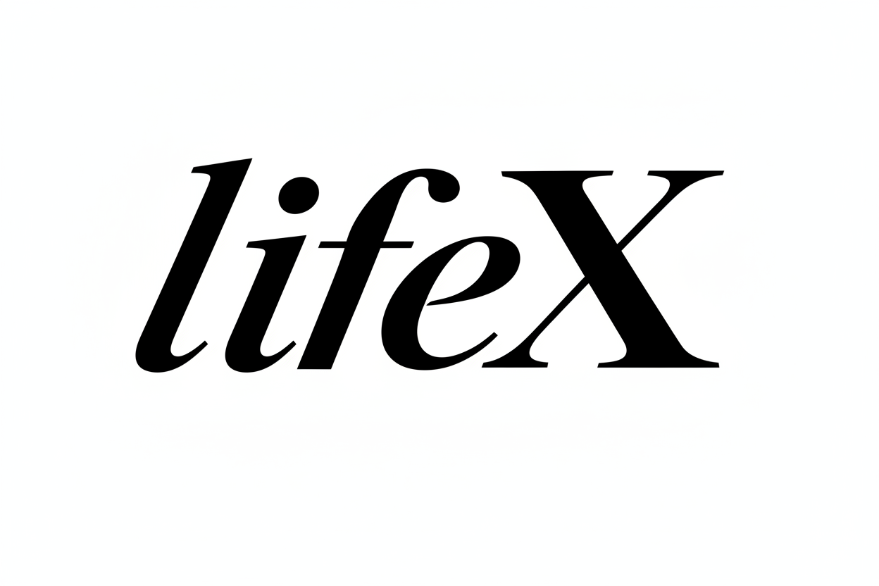 LifeX logotyp med transparent bakgrund